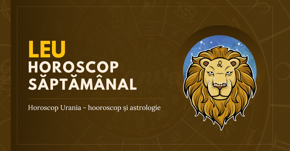 Horoscop Leu săptămânal

																							
(Săptămânal – 30 octombrie 2022 – 05 noiembrie 2022)